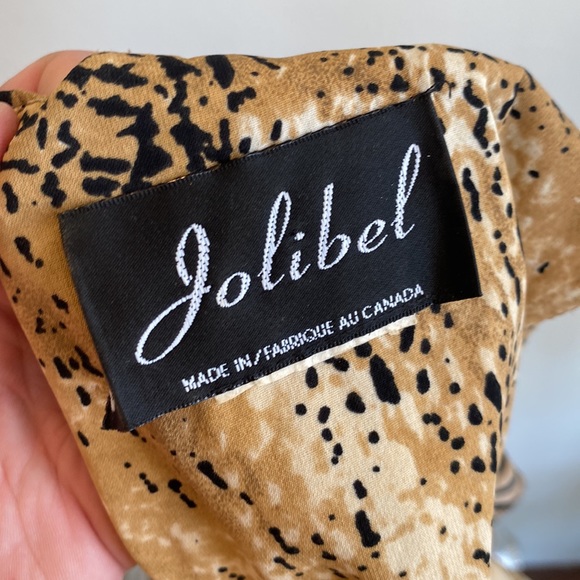 90s funky swirl and Leppard midi dress - Picture 4 of 4